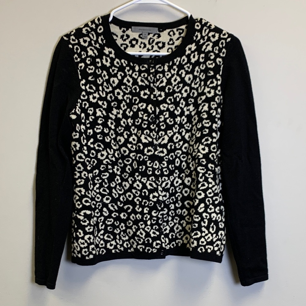 Classiques Entier Black and White Patterned Sweater